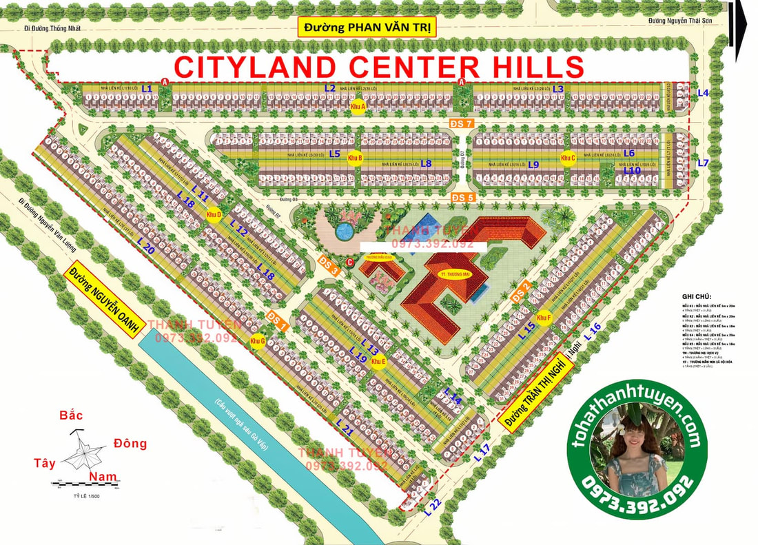 Mặt bằng Cityland Center Hills