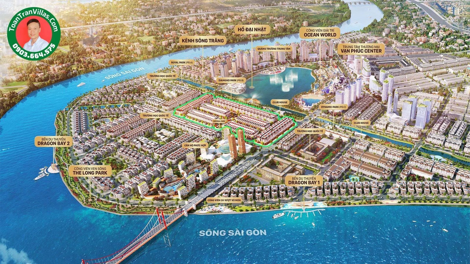 Mặt bằng Sunlake Villas Vạn Phúc