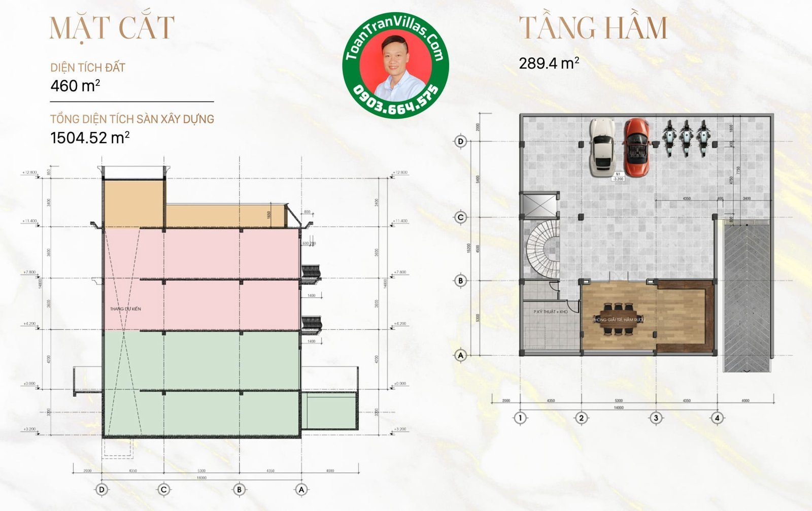 Dinh thự đơn lập A5 The Mansion Vạn Phúc