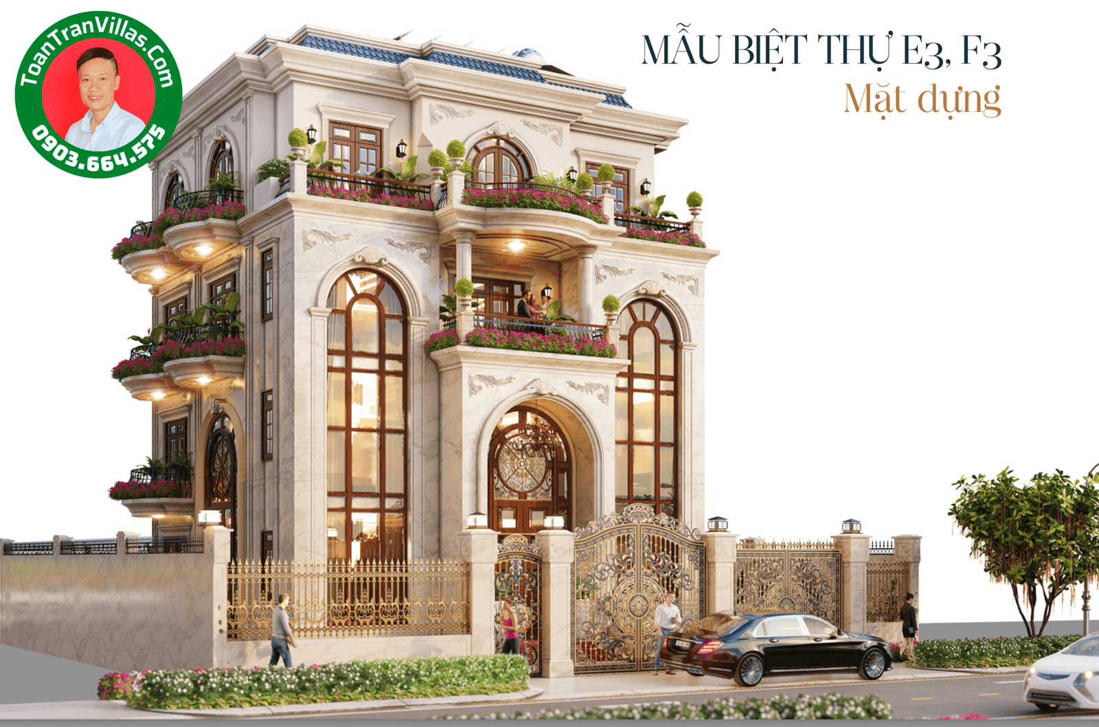 Căn góc Jardin Villas Vạn Phúc