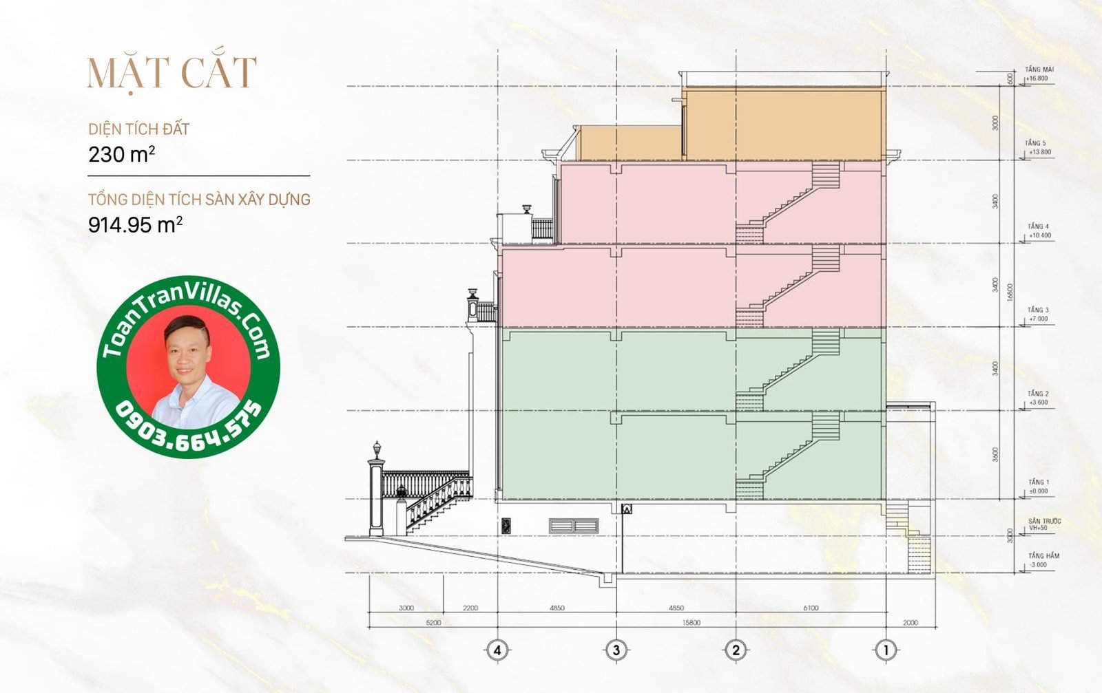 Dinh thự song lập B5 The Mansion Vạn Phúc